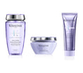Load image into Gallery viewer, Routine Kerastase Blond Absolu blond hair with dry highlights