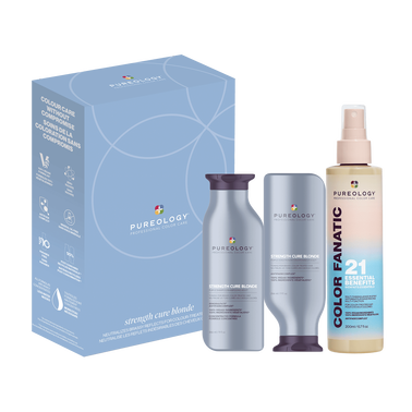 Pureology STRENGTH CURE BLONDE Holiday Gift Set