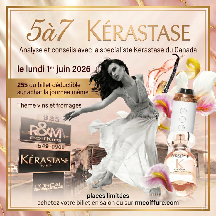 5 to 7 R&amp;M: Experience and Discovery Kérastase
