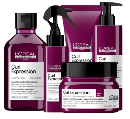 Complete Curl Expression Frizzy Hair Routine 