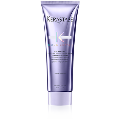 Routine Kerastase Blond Absolu for caramel blond and golden blond hair