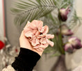 Load image into Gallery viewer, Pink texture scrunchie
