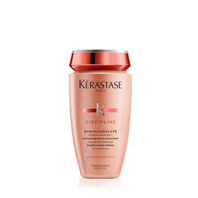 Routine Kerastase Discipline for rebellious hair difficult to style