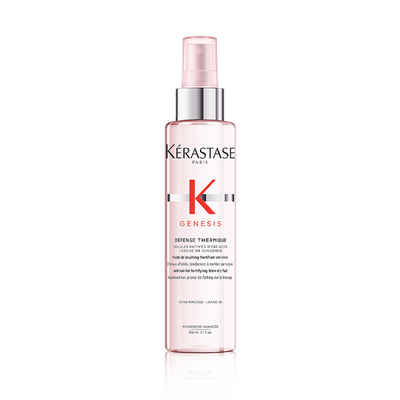 Routine Kerastase Genesis for weakened hair, with oily roots and dry lengths
