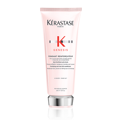 Routine Kerastase Genesis for weakened, fine and oily hair