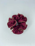 Load image into Gallery viewer, Burgundy scrunchie
