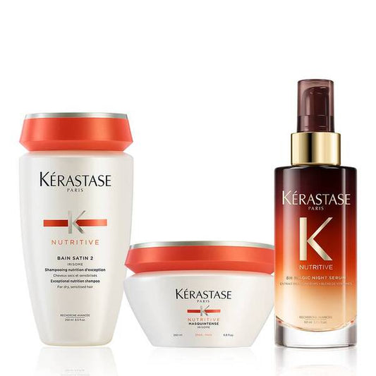 Nourishing Care Trio for moderately dry hair